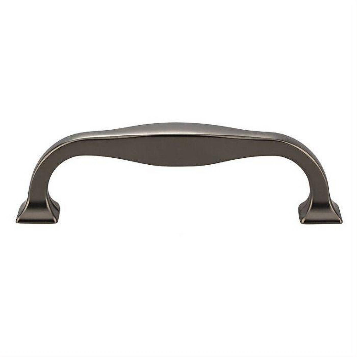 Top Knobs TK722AG TK722 Contour Cabinet Pull 3-3/4" Center to Center Ash Gray