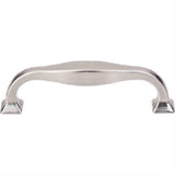 Top Knobs TK722BSN TK722 Contour Cabinet Pull 3-3/4" Center to Center Brushed Satin Nickel