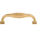 Top Knobs TK722HB TK722 Contour Cabinet Pull 3-3/4" Center to Center Honey Bronze