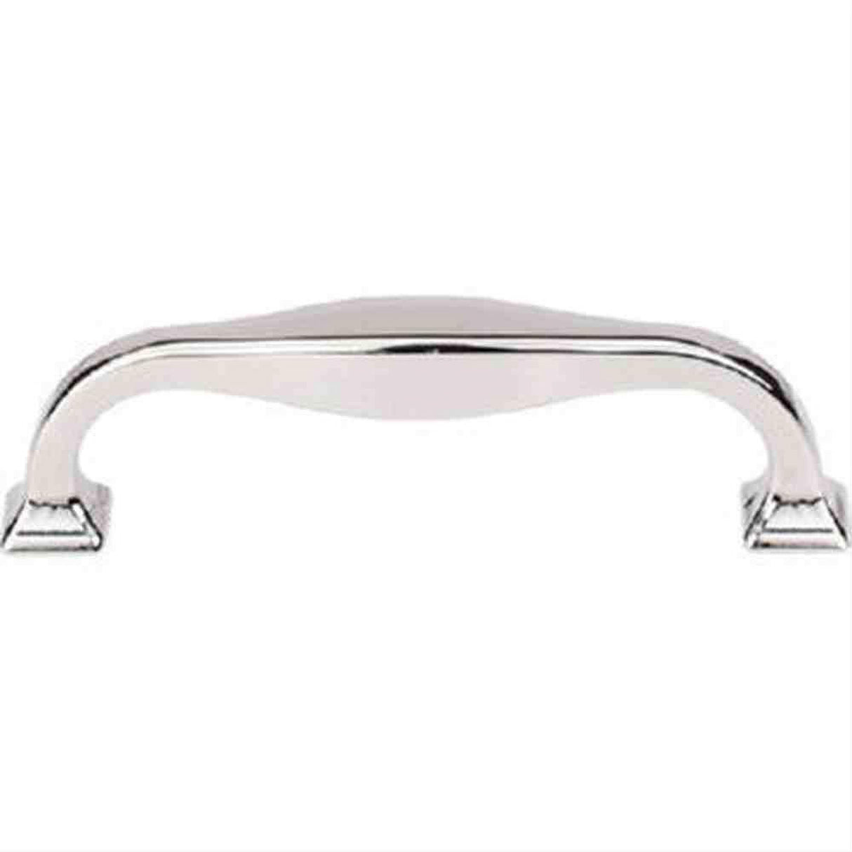 Top Knobs TK722PN TK722 Contour Cabinet Pull 3-3/4" Center to Center Polished Nickel