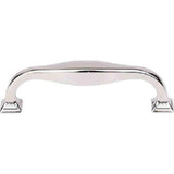 Top Knobs TK722PN TK722 Contour Cabinet Pull 3-3/4" Center to Center Polished Nickel