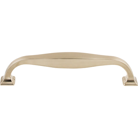 Top Knobs TK723BSN Contour 5 1/16" Center to Center Bar Pull Brushed Satin Nickel