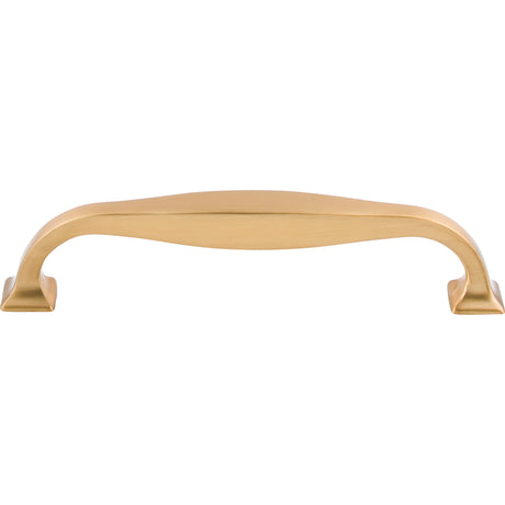 Top Knobs TK723HB Contour 5 1/16" Center to Center Bar Pull Honey Bronze