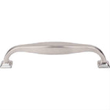Top Knobs TK723BSN TK723 Contour Cabinet Pull 5-1/16" Center to Center Brushed Satin Nickel