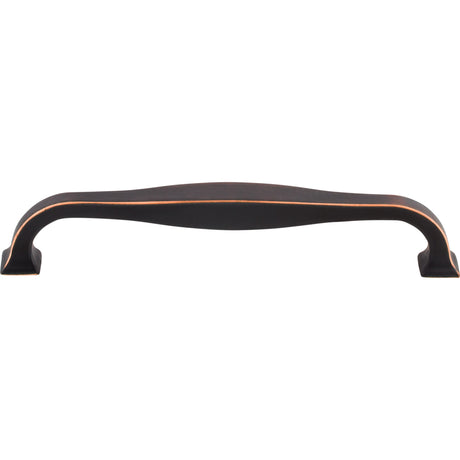 Top Knobs TK724UM Contour 6 5/16" Center to Center Bar Pull Umbrio