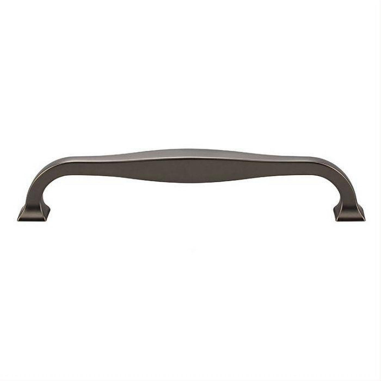 Top Knobs TK724AG TK724 Contour Cabinet Pull 6-5/16" Center to Center Ash Gray