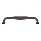 Top Knobs TK724AG TK724 Contour Cabinet Pull 6-5/16" Center to Center Ash Gray