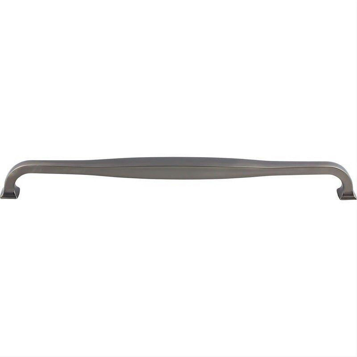 Top Knobs TK726AG TK726 Contour 12" Center to Center Bar Pull Ash Gray
