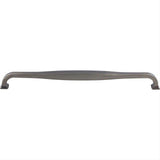 Top Knobs TK726AG TK726 Contour 12" Center to Center Bar Pull Ash Gray