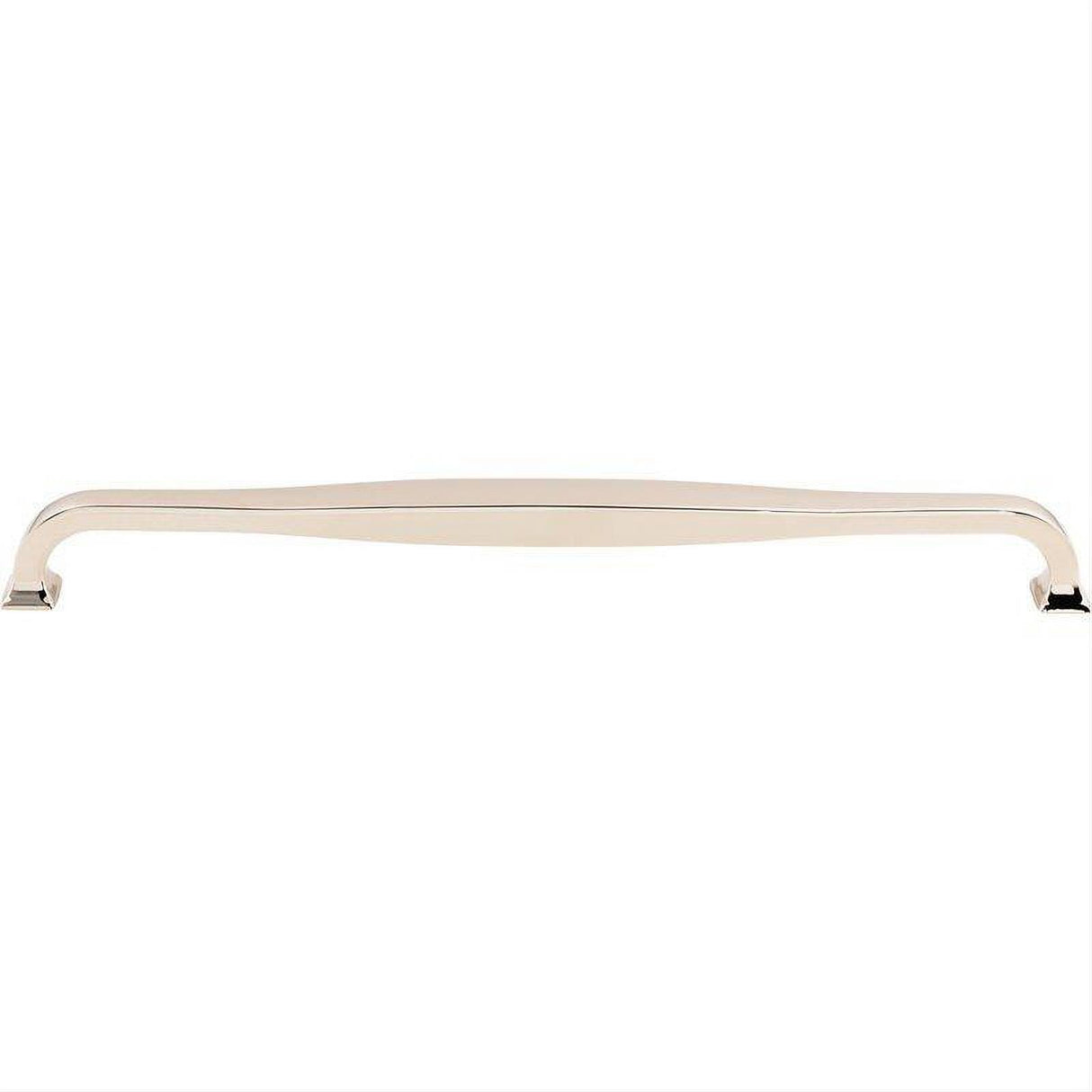 Top Knobs TK726PN TK726 Contour 12" Center to Center Bar Pull Polished Nickel