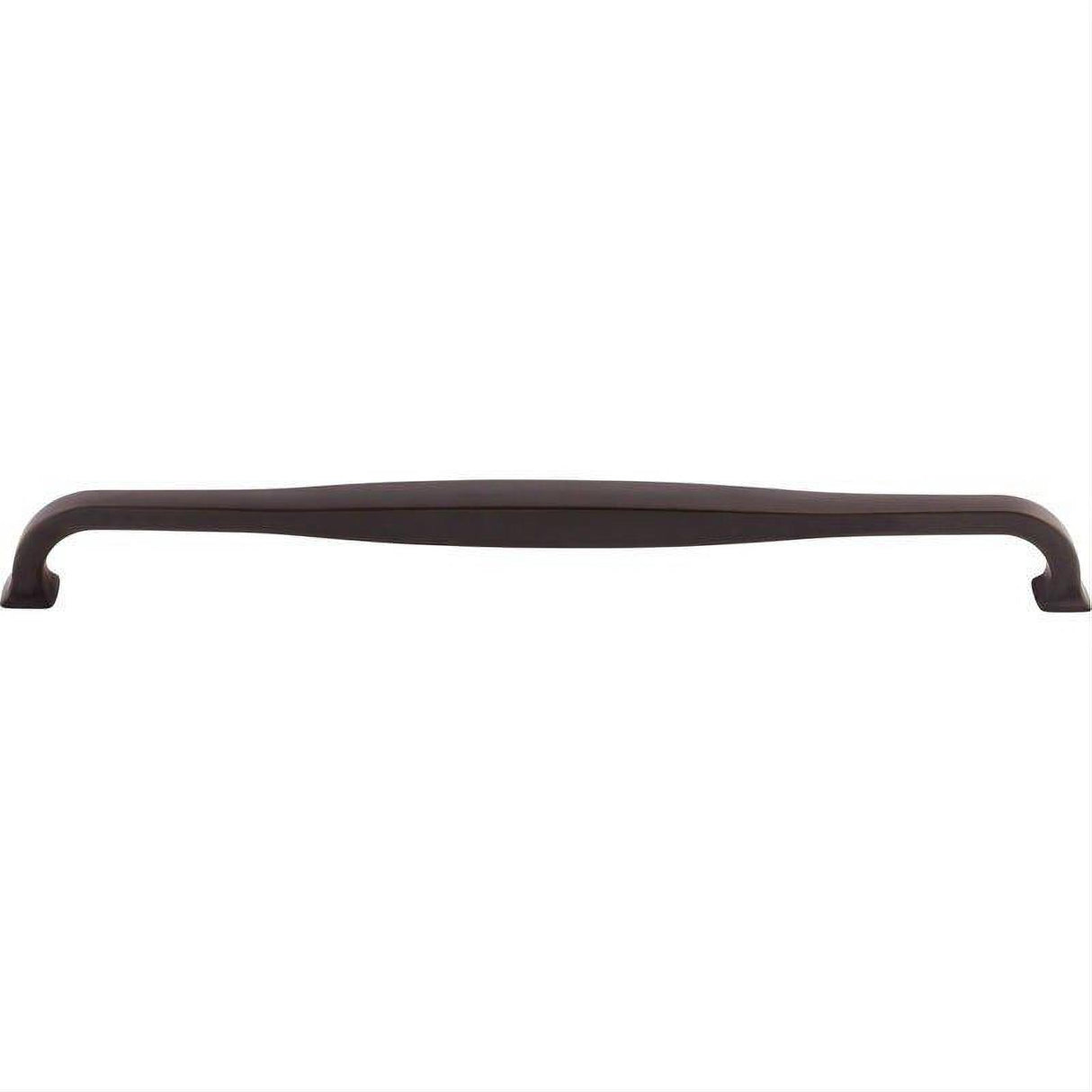 Top Knobs TK726SAB TK726 Contour 12" Center to Center Bar Pull Sable