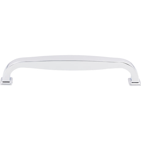 Top Knobs TK727PC Contour 8" Center to Center Appliance Pull Polished Chrome