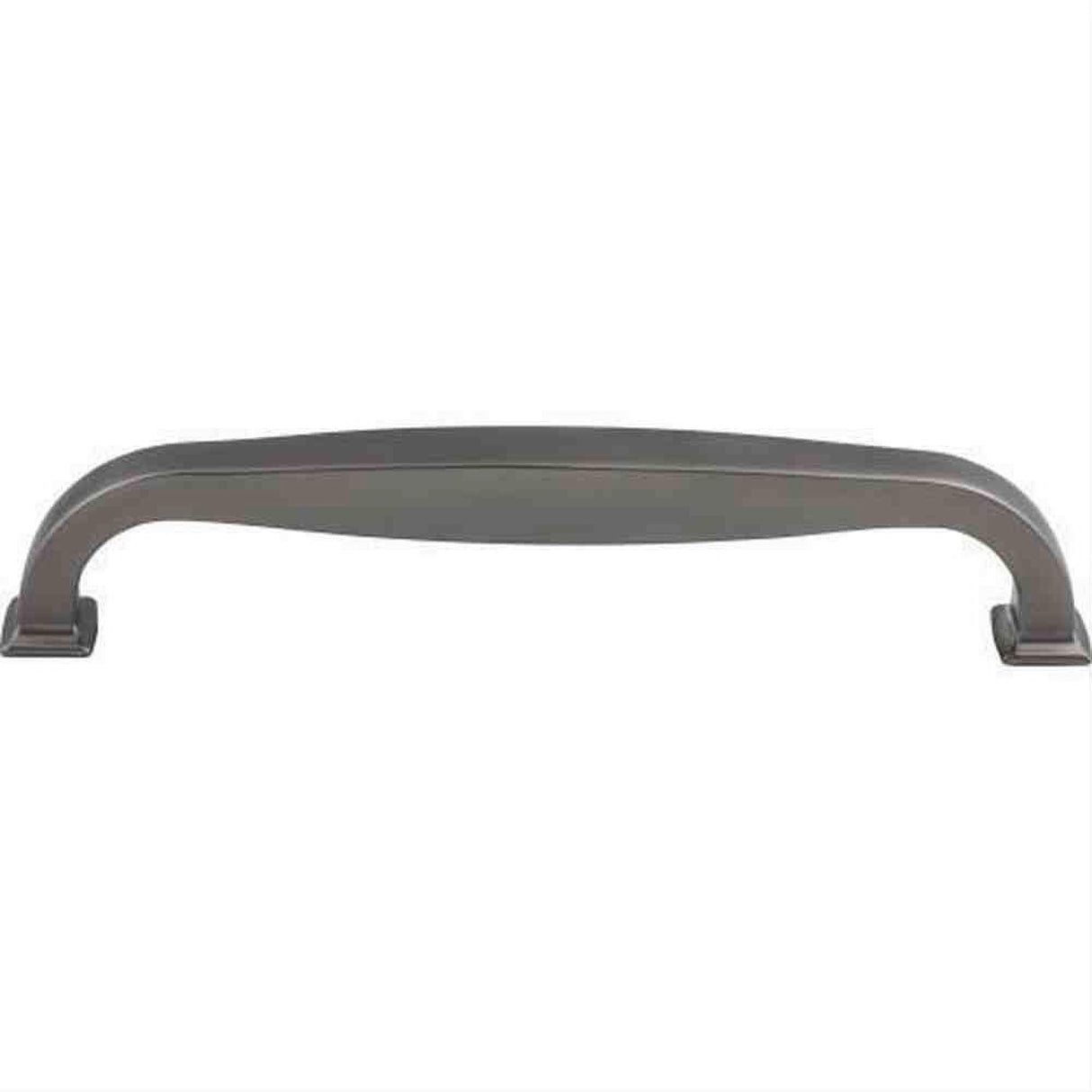 Top Knobs TK727AG TK727 Contour Cabinet Pull / Appliance Pull 8 Inch (c-c) Ash Gray