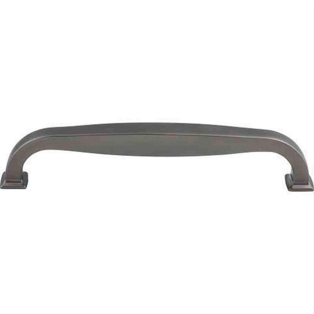 Top Knobs TK727AG TK727 Contour Cabinet Pull / Appliance Pull 8 Inch (c-c) Ash Gray