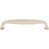 Top Knobs TK727BSN TK727 Contour Cabinet Pull / Appliance Pull 8 Inch (c-c) Brushed Satin Nickel