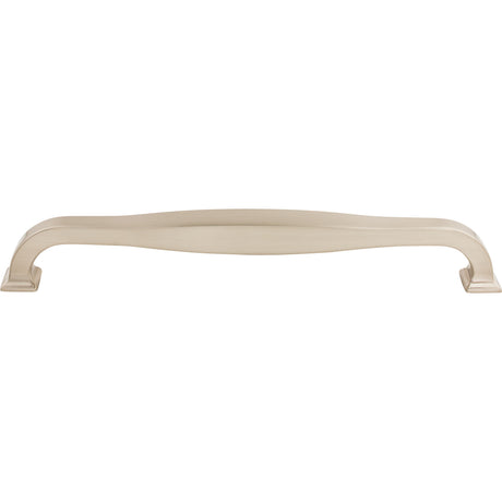 Top Knobs TK728BSN Contour 12" Center to Center Appliance Pull Brushed Satin Nickel