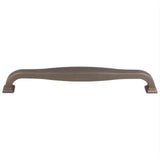 Top Knobs TK728AG TK728 Contour Cabinet Pull / Appliance Pull 12" Center to Center Ash Gray