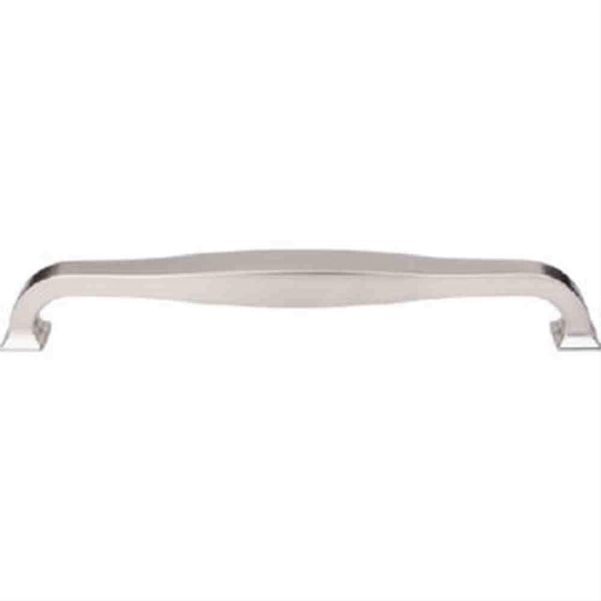 Top Knobs TK728BSN TK728 Contour Cabinet Pull / Appliance Pull 12" Center to Center Brushed Satin Nickel