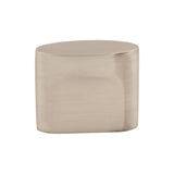 Top Knobs TK73 Oval Small Slot Cabinet Knob 3/4" Center to Center