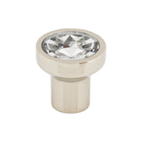 Top Knobs TK736 Wentworth Crystal Cabinet Knob 1-1/8"