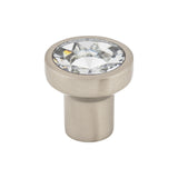 Top Knobs TK736 Wentworth Crystal Cabinet Knob 1-1/8"