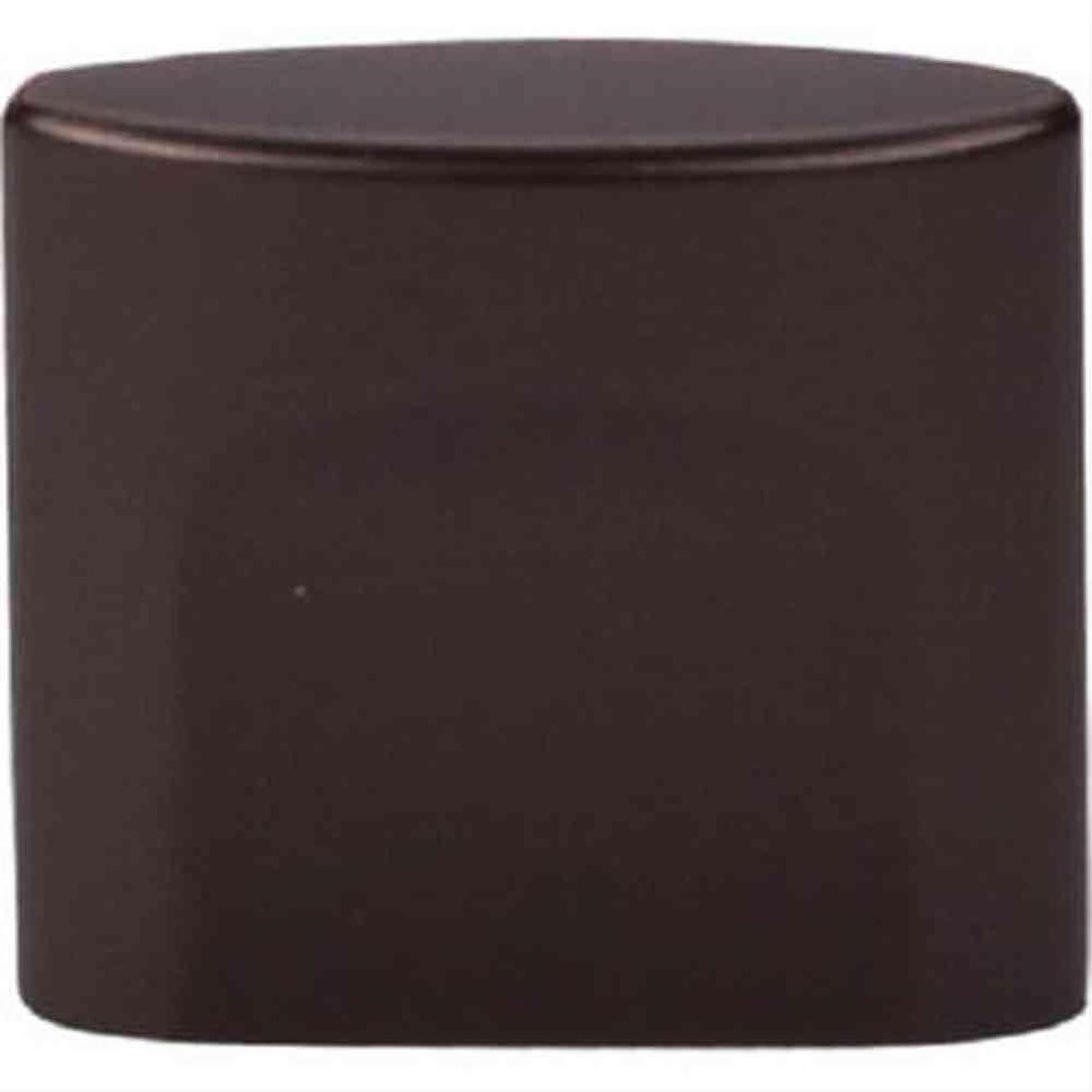 Top Knobs TK73ORB TK73 Oval Small Slot Cabinet Knob 3/4" Center to Center Oil Rubbed Bronze
