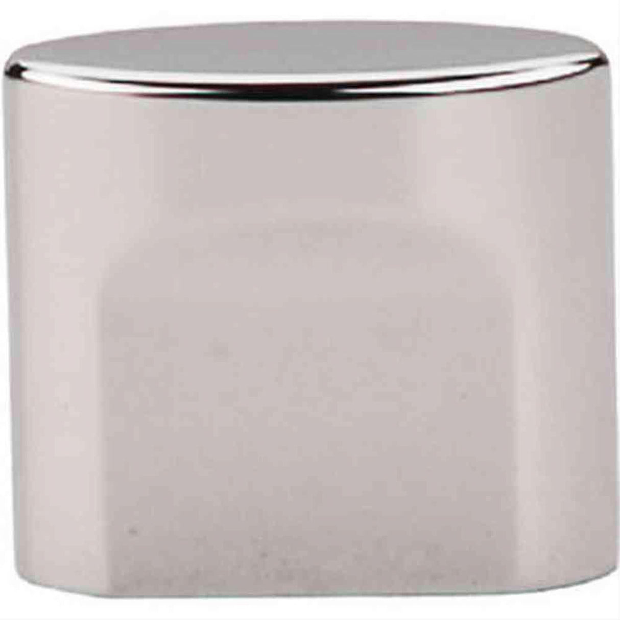Top Knobs TK73PN TK73 Oval Small Slot Cabinet Knob 3/4" Center to Center Polished Nickel