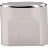Top Knobs TK73PN TK73 Oval Small Slot Cabinet Knob 3/4" Center to Center Polished Nickel