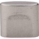 Top Knobs TK73PTA TK73 Oval Small Slot Cabinet Knob 3/4" Center to Center Pewter Antique