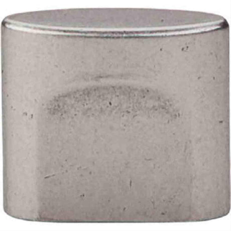 Top Knobs TK73PTA TK73 Oval Small Slot Cabinet Knob 3/4" Center to Center Pewter Antique