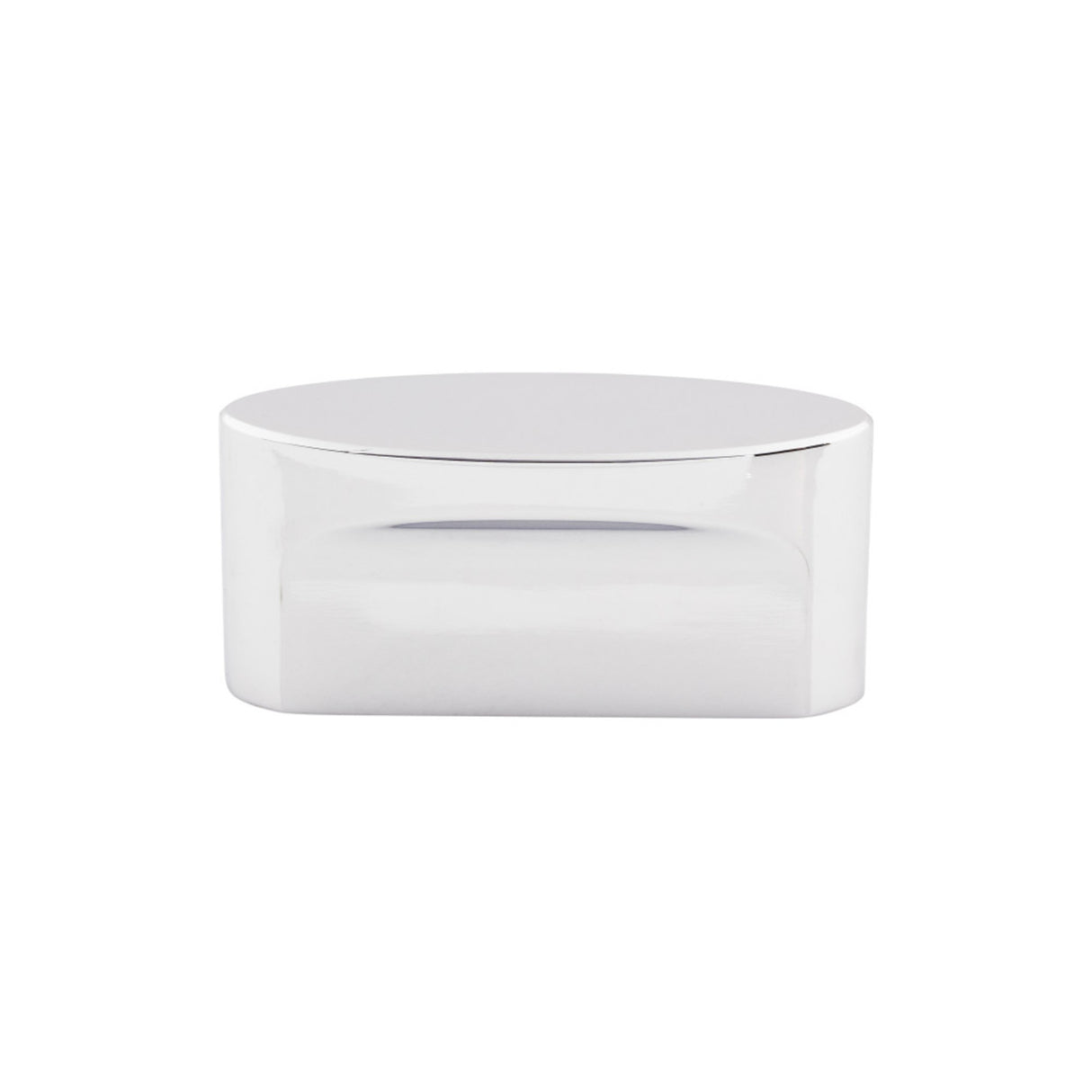 Top Knobs TK74 Oval Medium Slot Cabinet Knob 1-1/2" Center to Center