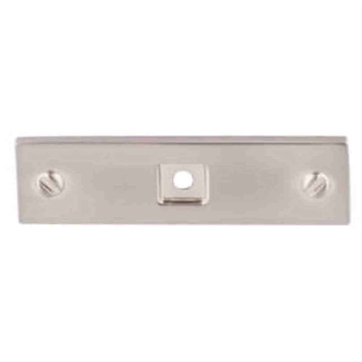 Top Knobs TK741BSN TK741 Channing Backplate 3" Brushed Satin Nickel