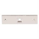 Top Knobs TK741PN TK741 Channing Backplate 3" Polished Nickel
