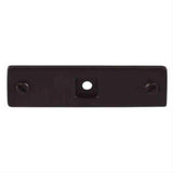 Top Knobs TK741SAB TK741 Channing Backplate 3" Sable