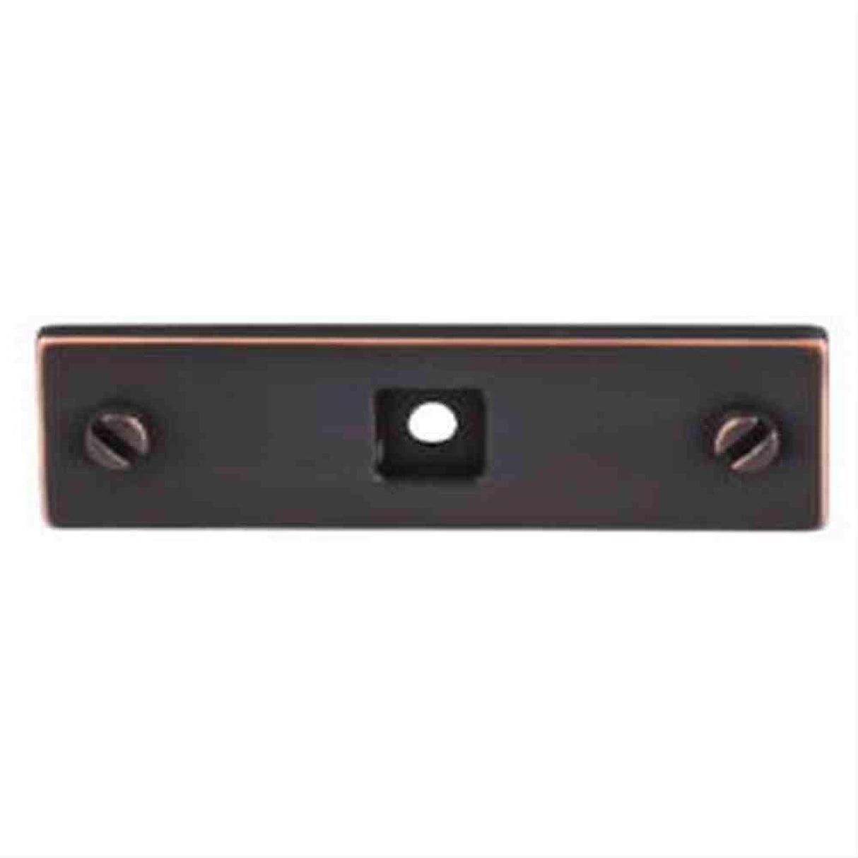 Top Knobs TK741UM TK741 Channing Backplate 3" Umbrio