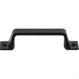Top Knobs TK742BLK TK742 Channing Cabinet Pull 3" Center to Center Flat Black