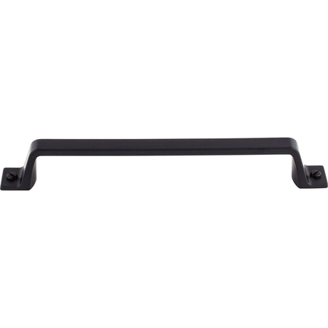 Top Knobs TK745BLK Channing 6 5/16" Center to Center Bar Pull Flat Black