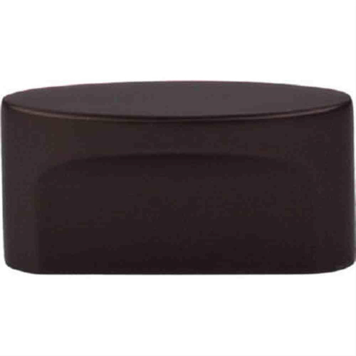 Top Knobs TK74ORB TK74 Oval Medium Slot Cabinet Knob 1-1/2" Center to Center Oil Rubbed Bronze