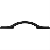 Top Knobs TK753BLK TK753 Somerdale Cabinet Pull 3-3/4" Center to Center Flat Black