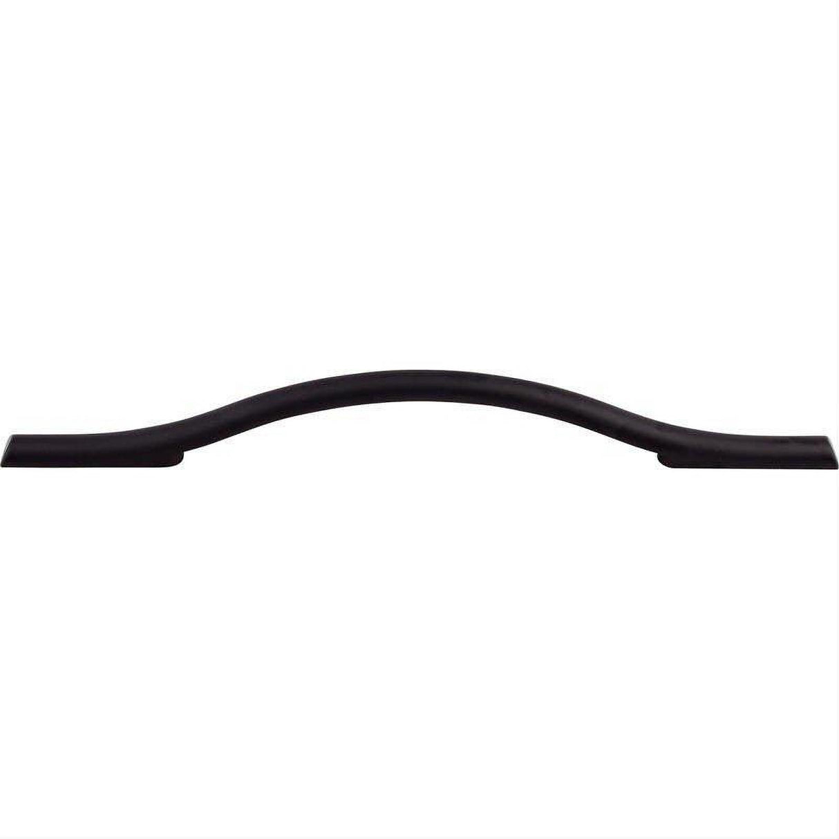 Top Knobs TK755BLK TK755 Somerdale 6 5/16" Center to Center Arched Cabinet Pull Flat Black