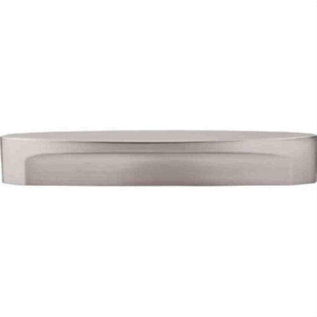 Top Knobs TK75BSN TK75 Oval Long Slot Cabinet Pull 5" Center to Center Brushed Satin Nickel