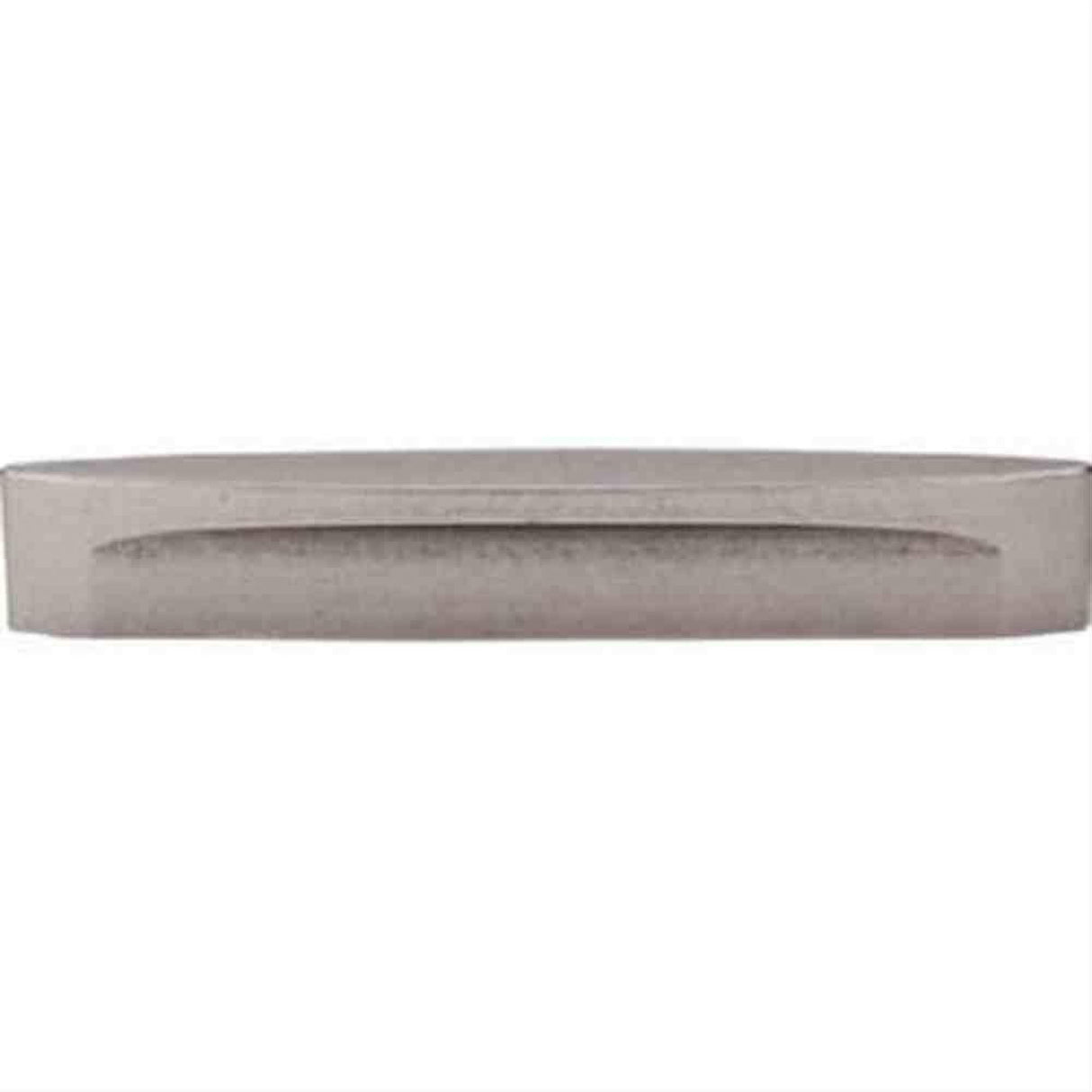 Top Knobs TK75PTA TK75 Oval Long Slot Cabinet Pull 5" Center to Center Pewter Antique