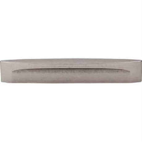 Top Knobs TK75PTA TK75 Oval Long Slot Cabinet Pull 5" Center to Center Pewter Antique