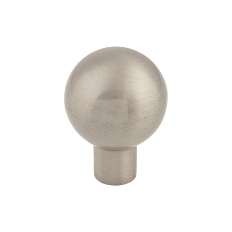 Top Knobs TK760BSN Brookline 7/8" Diameter Round Knob Brushed Satin Nickel