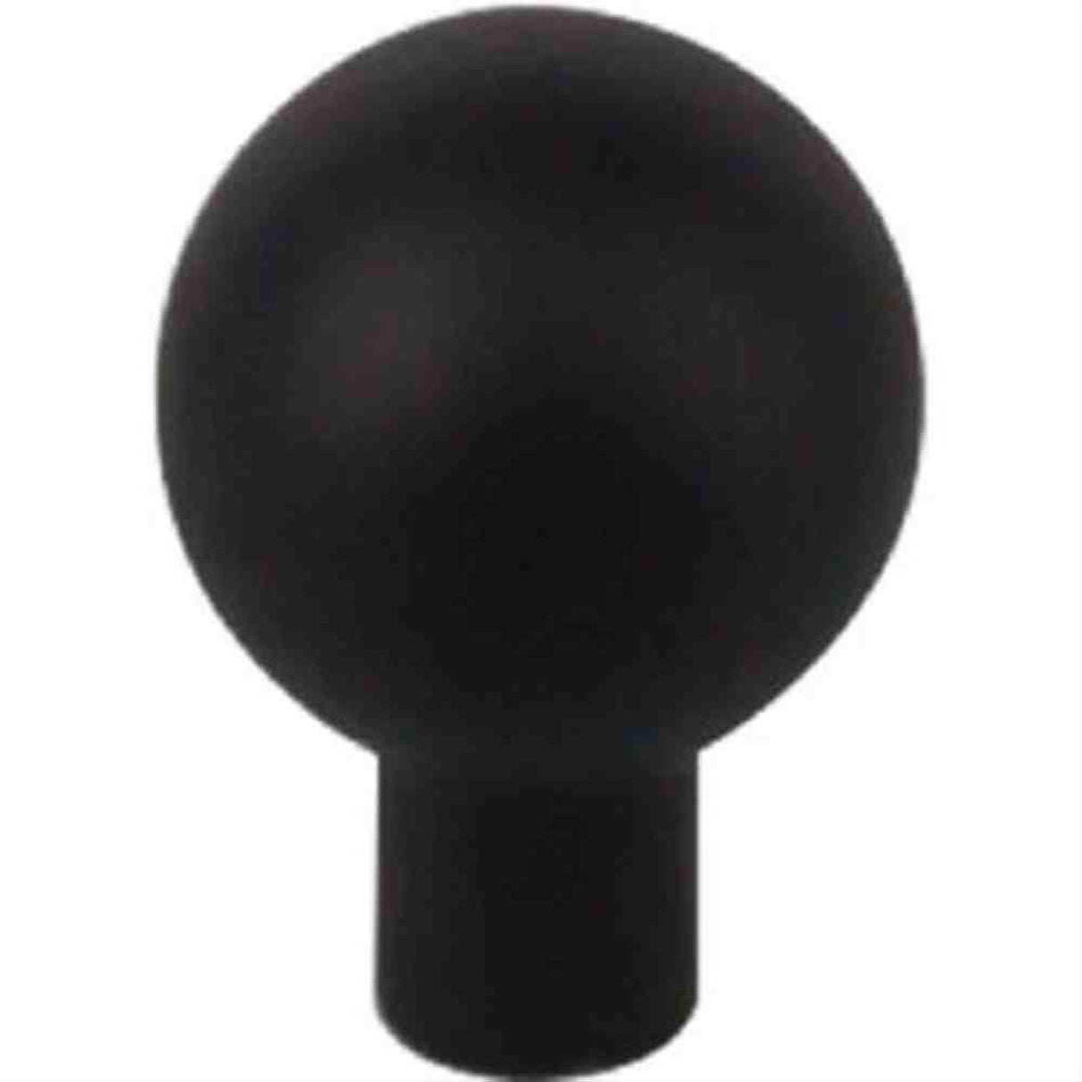 Top Knobs TK760BLK TK760 Brookline Cabinet Knob 7/8" Flat Black