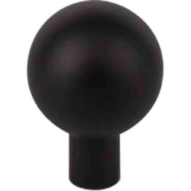 Top Knobs TK761BLK TK761 Brookline 1" Cabinet Knob Flat Black
