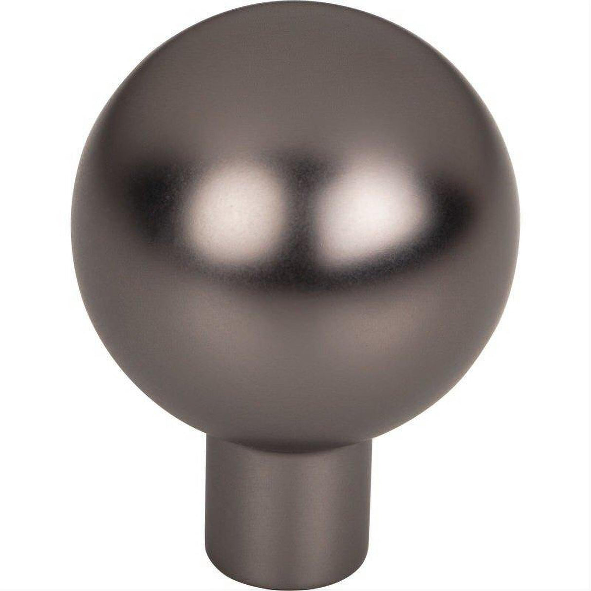 Top Knobs TK762AG TK762 Brookline 1 1/8" Diameter Mushroom Cabinet Knob Ash Gray