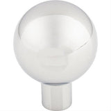 Top Knobs TK762PC TK762 Brookline 1 1/8" Diameter Mushroom Cabinet Knob Polished Chrome