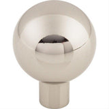 Top Knobs TK762PN TK762 Brookline 1 1/8" Diameter Mushroom Cabinet Knob Polished Nickel