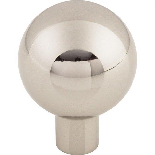 Top Knobs TK762PN TK762 Brookline 1 1/8" Diameter Mushroom Cabinet Knob Polished Nickel